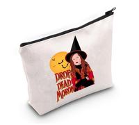 Dani Dennison Trousse de maquillage Danielle Gifts Hocus Witch Gifts Drop Dead Moron Winifred Sanderson Sac à fermeture éclair, Drop Dead UK