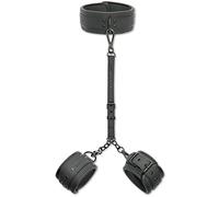 DaniChou® 3en1 SM kits de bondage avec collier & menottes sex adulte lit, retenue et bondage, sextoyse couple plaisir, Sex Toys kit BDSM, sextoyse homme sex toýs femme