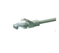 Danicom Câble CAT6 UTP CCA gris - 1.50m, POE, Ethernet, LAN, câble de raccordement, câble de données, RJ45 - pour armoire de serveur, commutateurs, routeurs, modems !