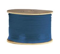 Danicom Câble CAT6A S/FTP 305 m sur bobine rigide - LSZH (Dca), POE, Ethernet, LAN, câble de raccordement, câble de données, RJ45 - pour armoire de serveur, commutateurs, routeurs, modems !