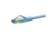 Danicom Câble CAT6A S/FTP (PIMF) 100% cuivre blanc - 20m, POE, Ethernet, LAN, câble de raccordement, câble de données, RJ45 - pour armoire de serveur, commutateurs, routeurs, modems !