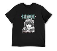 Daniel Balavoine Mens Casual T-Shirt Black Tee XL