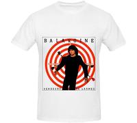 Daniel Balavoine Vendeur De Larmes Jazz Unisex Crew Neck Cotton Tee Men's Short-Sleeve T-Shirts White XL
