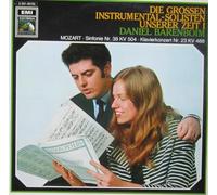 DANIEL BARENBOIM - DIE GROSSEN INSTRUMENTAL-SOLISTEN UNSERER ZEIT - DANIEL BARENBOIM - MOZART; SINFONIE NR.38 KV504 - KLAVIERKONZERT NR.23 KV488 - VINYL