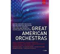 DANIEL BARENBOIM - GREAT AMERICAN ORCHESTRAS 11 DVD NEUF BEETHOVEN,LUDWIG VAN