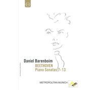 DANIEL BARENBOIM - KLAVIERSONATEN 7-13 COMPLETE BEETHOVEN SONATAS DVD NEUF