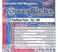 Daniel Bedingfield, Leann Rimes, Hall & Oates, Bon Jovi, Goo Goo Dolls, Amy Studt, Lifehouse & John Mayer - Sound Choice Pop Rock Karaoke CD+G Vol 180