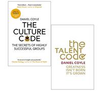 Daniel Coyle Collection 2 Books Set (The Culture Code, The Talent Code)
