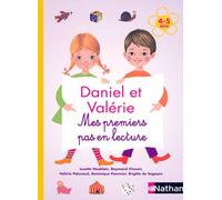 Daniel et Valérie - Mes premiers pas en lecture 4-5 ans 4-5ans - Lucette Houblain - Nathan - cartonné - Scolaire / Universitaire