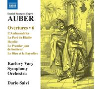 Karlovy Vary Symphony Orchestra – Auber : Ouvertures, Vol. 6 – CD – NAXOS