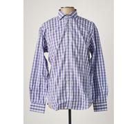 daniel hechter chemises homme de couleur bleu