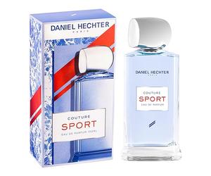 Daniel Hechter Eau de Parfum Homme Collection Couture Sport 100ml | Notes aromatiques sauge citron glacé, Accord boisé captivant, Sillage frais audacieux, Parfum décontracté