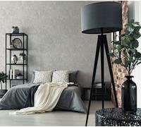 Daniel Hechter Élégant Papier Avec Motif Feuille - Gris, Crème