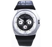 Daniel Hechter Hommes Analogique Quartz Montre avec Bracelet en Cuir DH03121NAN