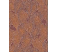 Livingwalls papier peint intissé à effet métallique en rouge, orange, Lila, doré, métallisé - papier peint floral 10,05 x 0,53 m Made in Germany - 781284