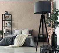 Livingwalls papier peint intissé à motif floral en crème, orange - papier peint de design contemporain 10,05 x 0,53 m Made in Germany - 781511