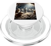 Daniel in The Lions Den Christian Faith God's Miracles PopSockets PopGrip pour MagSafe