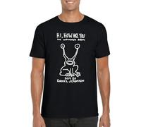 Daniel Johnston Hi How are You T-T-Shirts à Manches Courtes, The Unfinished Album Gifts Unisex Top(X-Large)