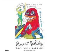 Daniel Johnston – Love Lives Forever (BBC Sessions 2003–2011) – Vinyle transparent rouge