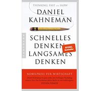 Daniel Kahneman Schnelles Denken, Langsames Denken (Poche)