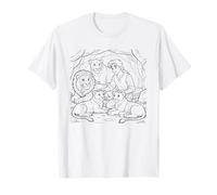 Daniel & Lion's Den - Une Histoire biblique à colorier sur la Foi pour Enfants T-Shirt