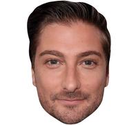 Daniel Lissing (Beard) Big Head. Masque plus grand que nature.