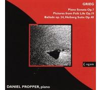 Daniel Propper, Piano - Sonates pour Piano 7, Scènes De La Vie Paysanne 19, Ballade 24, Suite Holberg OP. 40