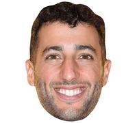 Daniel Ricciardo (Beard) Big Head. Masque plus grand que nature.