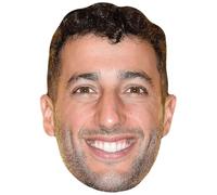Daniel Ricciardo (Beard) Big Head. Masque plus grand que nature.