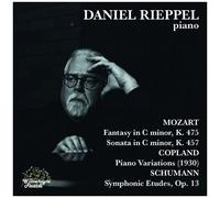 Daniel Rieppel - Daniel Rieppel Plays Mozart Copland & Schumann [Compact Discs]
