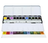 Daniel Smith Lot de 1 godet en boîte en métal, 12 couleurs, 12 unités