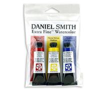 DANIEL SMITH Lot de 3 tubes d'aquarelle primaire extra fine, 15 ml