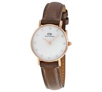 Daniel Wellington Classic Bristol or Rose Ton Marron Sangle 26mm Montre Femmes