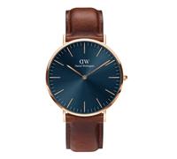 Daniel Wellington Classic Montre 40mm Double Plated Stainless Steel (316L) Rose Gold