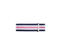 Daniel Wellington Classic Southampton, Montre Bleu-Rose-Blanc/Argent Bracelet, 18mm, NATO, pour Femmes et Hommes