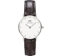 Daniel Wellington Classy York Montre femme brun/argent 0922DW