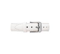 Daniel Wellington Petite Bondi, Montre Blanc/Argent Bracelet, 14 mm, Cuir, pour Femmes