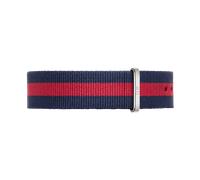 Daniel Wellington DW Bracelet Nato Oxford 20mm Silver