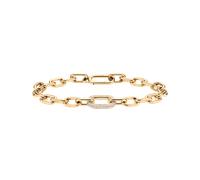 Daniel Wellington Crystal Link bracelet 175 316L Stainless Steel With Pvd Plated Gold & Crystal Embellished Bagues In Gold Plated Brass Gold