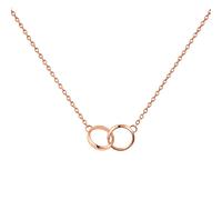 Daniel Wellington DW Elan Unity Necklace One Size Rose Gold