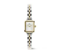Daniel Wellington DW Montre 15.4x18.2mm Quadro Mini Arch 3-Link Two Tone Gold