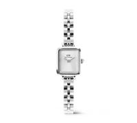 Daniel Wellington DW Montre 15.4X18.2mm Quadro Mini Arch 3-link White Sunray Silver