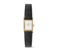 Daniel Wellington DW Montre 17x25,9mm Bound Mini Black Lizard Gold