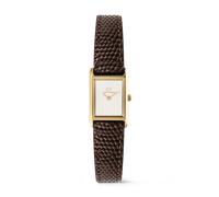 Daniel Wellington DW Montre 17x25,9mm Bound Mini Dark Brown Lizard Gold