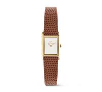 Daniel Wellington DW Montre 17x25,9mm Bound Mini Light Brown Lizard Gold