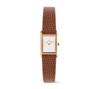 Daniel Wellington DW Montre 17x25,9mm Bound Mini Light Brown Lizard Rose Gold