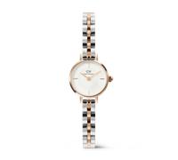 Daniel Wellington DW Montre 19mm Petite Mini Arch 3-Link Two Tone Rose Gold