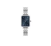 Daniel Wellington DW Montre 20x26mm Quadro Lumine Bezel 5-Link Arctic Silver