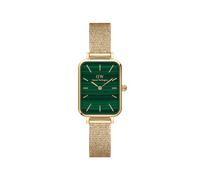 Daniel Wellington DW Montre 20x26mm Quadro Pressed Evergold Green Gold