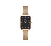 Daniel Wellington DW Montre 20x26mm Quadro Pressed Melrose Black Rose Gold